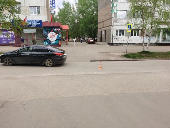 В Ухте водитель Hyundai сбил 11-ти летнего велосипедиста